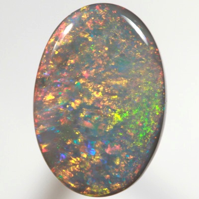 SOLID BLACK OPAL Bright and sparkling Floral Harlequin pattern SEE VIDEO
